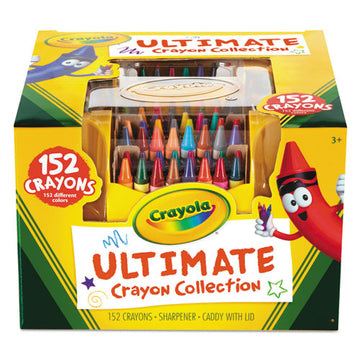 Crayola® Ultimate Crayon Case, Sharpener Caddy, 152 Colors freeshipping - TVN Wholesale